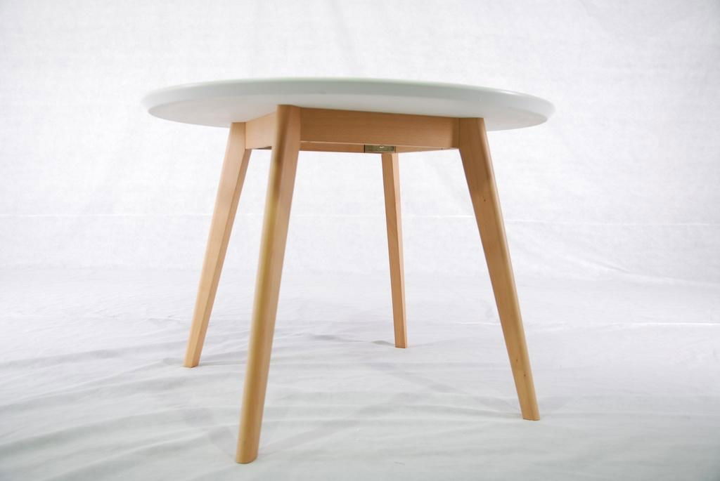 榉木 圆形餐台餐桌 实木家具 2
