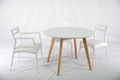 Beech Round Solid Wood Dining Table  4