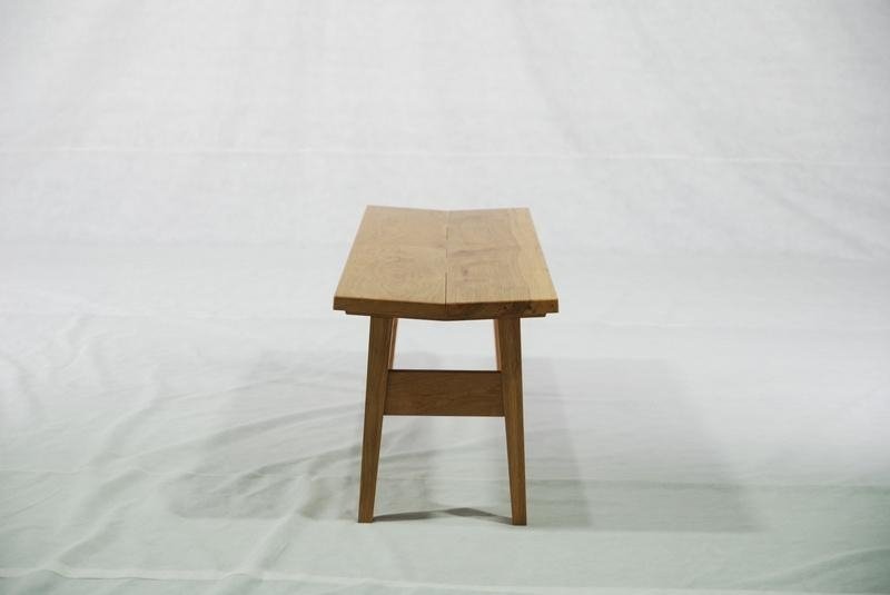 橡木 实木长椅 实木家具 3
