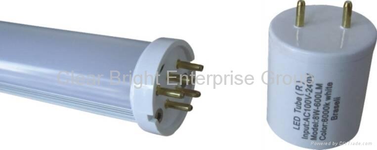 LED Tube with driver replaceable