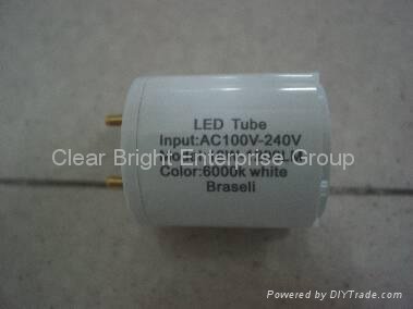 LED Tube with driver replaceable 5
