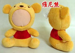 3D FACE DOLL-Large Yellow Teddy