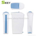  Pedal Operated Plastic Sanitary Bin Feminine Hygiene Disposal Bin 19L  3