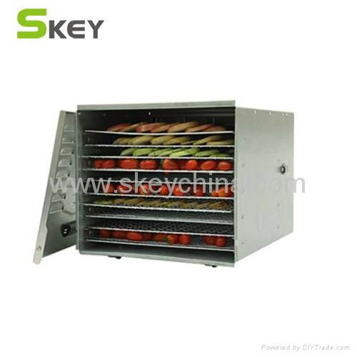 SKEY Stainless Steel 10 Rack Food Dehydrator