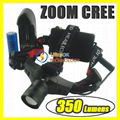 New CREE LED 350lm Adjustable Focus