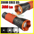 New CREE Q5 LED Zoomable Adjustable