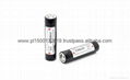 Lithium ion 18650 3.7V  battery panasonic NCR18650A 3100mAh 4