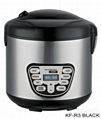 6-in-1 stainless steel rice cooker 1