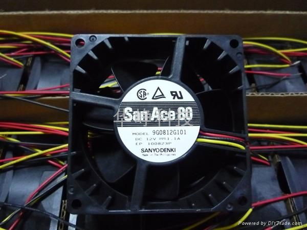 sanyo 8038 12V 1.1A cooling fan