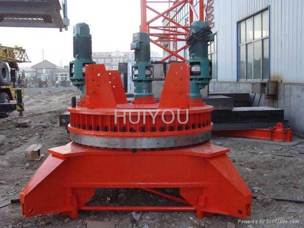 Supply New HuiYou QTD125 Luiffing Tower Crane 5