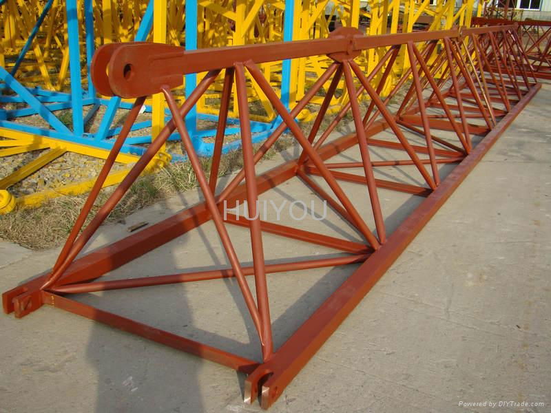 Supply New HuiYou QTZ100(TC5515) Topkit Tower Crane 4