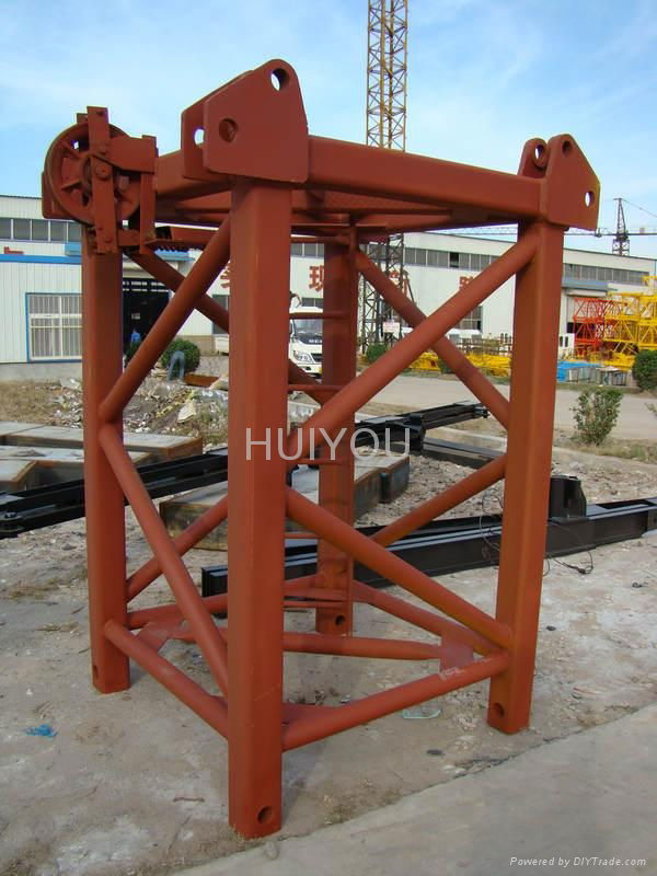 Supply New HuiYou QTZ3808 Topkit Tower Crane 4