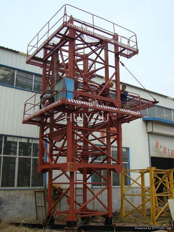Supply New HuiYou QTZTC6024 Topkit Tower Crane 5