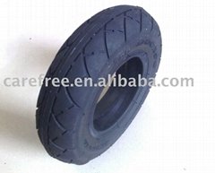 8" PU filled rubber tire