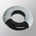 8" PU filled rubber tire 1