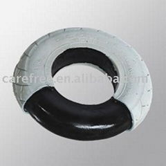 8" PU filled rubber tire