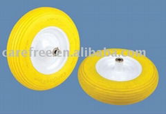 15" PU foam trolley tire