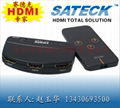 供應HDMI Switch切換器 迷你 3切1 1