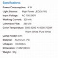 LED bulb 4W 2