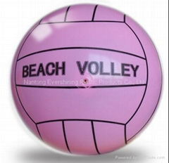 single color printed PVC volleyball