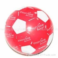 single color printed PVC football 2