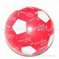 single color printed PVC football 2