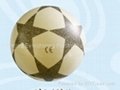 single color printed PVC football 5