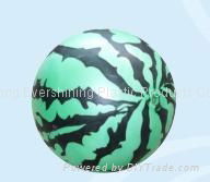 single color printed PVC ball