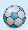 double color printed PVC ball 5