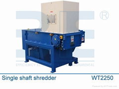 single shaft shredder