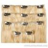  straight hair, clips hair extension  5