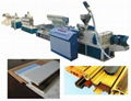 pvc doors and windows profile extrusion production line 1