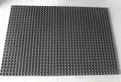 heavy duty rubber mat with drainage hole