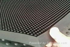 finger tip rubber door mat