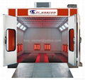 Infrared heat spray booth 1