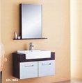 2011 new style solid wood bathroom cabinet vanity 1