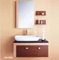 2011 new style solid wood bathroom cabinet vanity