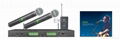 UR4D UHF Dual channels wireless