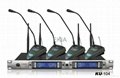 UHF Four channels wireless conference microphone system