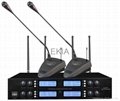 UHF 8 /Eight channels wireless meeting microphone 1