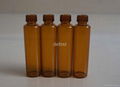 Amber glass vials 1