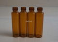 Amber glass vials