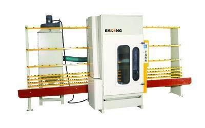 Glass sandblasting machine