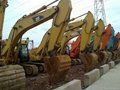 Used Caterpillar hydraulic excavator