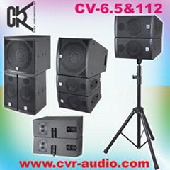 6.5inch Coaxial mini line array system