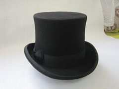 100% wool felt hat