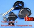 Remote transponder key Free Shipping by DHL  3