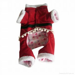 Christmas dog clothing