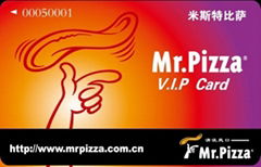 Plastic VIP Card for membership