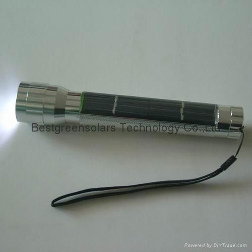 Solar flashlight 2